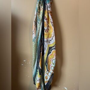 Colorful Patterned Infinity Scarf